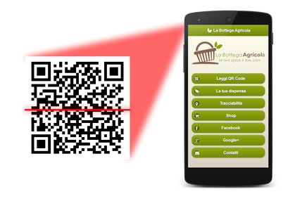 Lettura QR Code da App Mobile